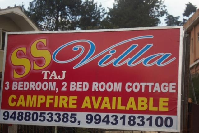 Taj Ss Villa Ooty Exteriér fotografie